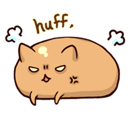 Japanese Sweets Cat (English Language) sticker #2858858