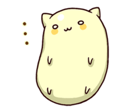 Japanese Sweets Cat (English Language) sticker #2858860