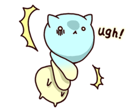 Japanese Sweets Cat (English Language) sticker #2858861