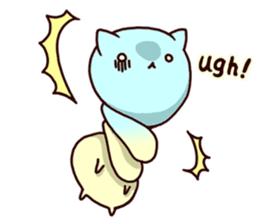 Japanese Sweets Cat (English Language) sticker #2858861