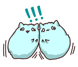 Japanese Sweets Cat (English Language) sticker #2858862