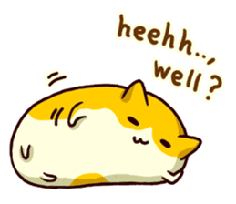 Japanese Sweets Cat (English Language) sticker #2858864
