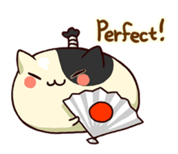 Japanese Sweets Cat (English Language) sticker #2858870