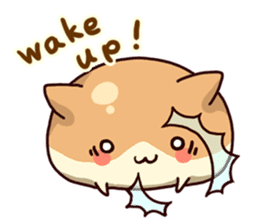 Japanese Sweets Cat (English Language) sticker #2858873