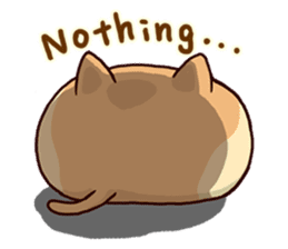 Japanese Sweets Cat (English Language) sticker #2858874