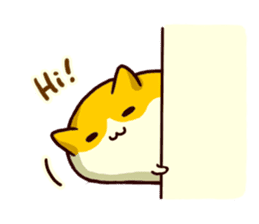 Japanese Sweets Cat (English Language) sticker #2858880