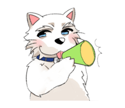 Small White sticker #2859284