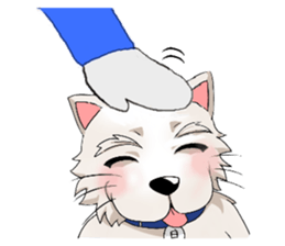 Small White sticker #2859298