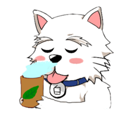 Small White sticker #2859304