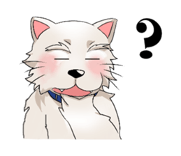 Small White sticker #2859316