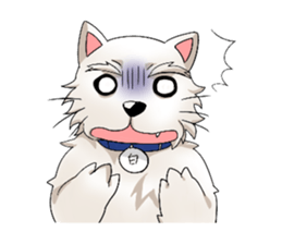 Small White sticker #2859321
