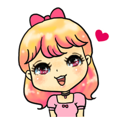 Girls talking sticker