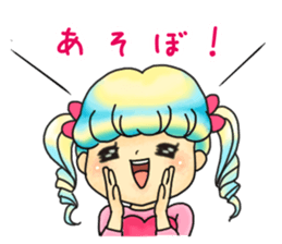 Girls talking sticker sticker #2859464