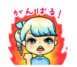 Girls talking sticker sticker #2859465