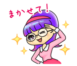 Girls talking sticker sticker #2859474