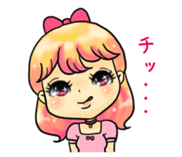 Girls talking sticker sticker #2859479