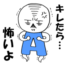 Blood type A sticker sticker #2859606