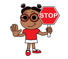 Jasmine in pigtails sticker #2860436