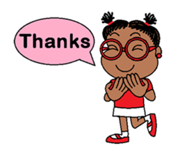 Jasmine in pigtails sticker #2860438