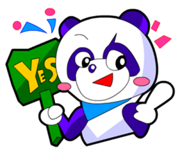 Kawaii Comical Panda 2 (Dig Ver) sticker #2860778