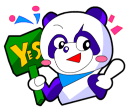 Kawaii Comical Panda 2 (Dig Ver) sticker #2860778