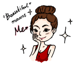 Being Pretty sticker #2861101