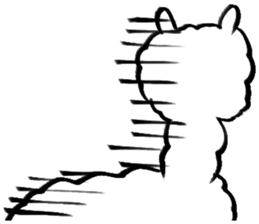alpaca sticker sticker #2861862