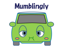 Feelings of car sticker #2861928