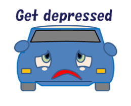 Feelings of car sticker #2861933