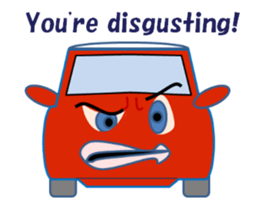 Feelings of car sticker #2861942