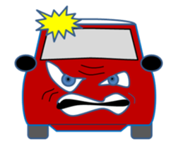 Feelings of car sticker #2861943