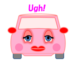 Feelings of car sticker #2861948