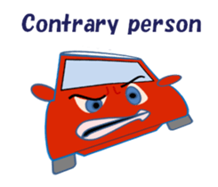 Feelings of car sticker #2861953