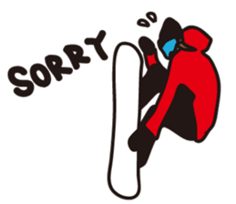 'who' knows that girl snowboader? sticker #2862064