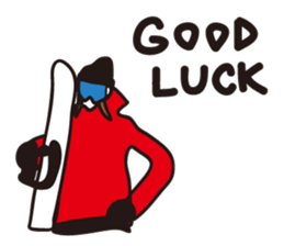 'who' knows that girl snowboader? sticker #2862073