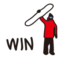 'who' knows that girl snowboader? sticker #2862082