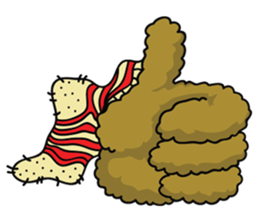 Mr. Panky - the special friend (EN) sticker #2862482