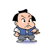 Simple Samurai sticker #2863363