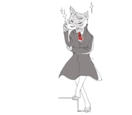 Cats & Rabbits's Disciplinary Committee2 sticker #2864378