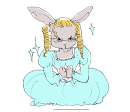 Cats & Rabbits's Disciplinary Committee2 sticker #2864379