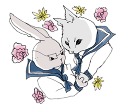 Cats & Rabbits's Disciplinary Committee2 sticker #2864389