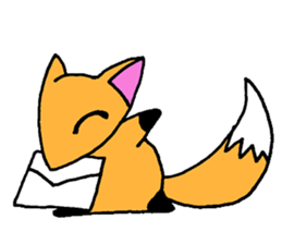 Child fox sticker #2864566