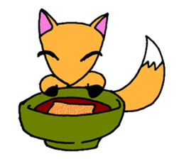 Child fox sticker #2864567