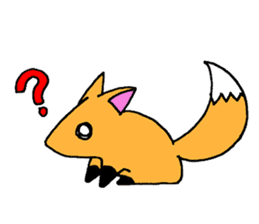 Child fox sticker #2864568