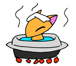 Child fox sticker #2864573