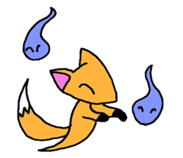 Child fox sticker #2864587