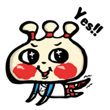 Happiness Muchio for English sticker #2864603