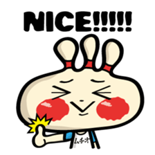 Happiness Muchio for English sticker #2864606