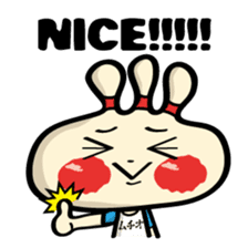 Happiness Muchio for English sticker #2864606