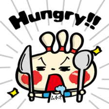 Happiness Muchio for English sticker #2864612